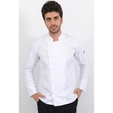 Arkası Körüklü Aşçı Ceket Beyaz 2XL