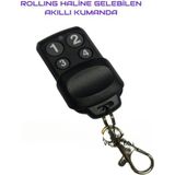 Arkeyss Rolling (Nice, Bft, Hiland, Faac Vb) Olabilen Fıx Akıllı Kumanda Garaj Kepenk Bariyer Kumandası