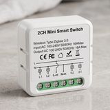 Arkiot Akıllı Röle Nötrlü - 2 Kanallı - Zigbee (Otomasyon Modülleri)