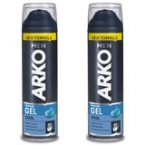Arko Cool 2 x 200 ml Tıraş Jeli