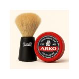 Arko Kase 150 gr Tıraş Sabunu + Traş Fırçası Vintage Editiontıraş Fırçası | Klasik Islak Tıraş Seti