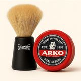 Arko Kase 150 gr Tıraş Sabunu + Traş Fırçası Vintage Editiontıraş Fırçası / Klasik Islak
