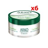 ARKO Klasik 250 ml Bakım Kremi Kuru Ciltler X6 Adet