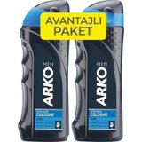 Arko Men 2x250 ml Avantaj Paket Tıraş Kolonyası