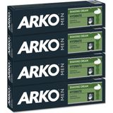Arko Men 4X90GR Hydrate Tıraş Kremi Nemlendirici Özellikli Tıraş Kolonyası