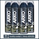 Arko Men Anti-Irritation Tahriş Karşıtı Erkek Tıraş Köpüğü 4X200 ml