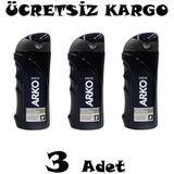 Arko Men Black Edıtıon 3x250 ml Tıraş Kolonyası
