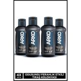Arko Men Black Tıraş Sonrası Kolonya Odunsu Ferahlık 4x255 Ml