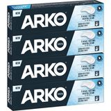 Arko Men Cool Tıraş Kremi 4X90 gr Aydınlatıcı Etki Aloe Vera İçerir Hassas Ciltler İçin