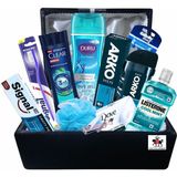 Arko Men Damat Sandığı ve Tıraş Bakım Ürünleri 12 Parça Erkek Damat Bohçası İçin Özel Set
