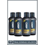 Arko Men Erkekler İçin Gold Power Tıraş Sonrası Kolonya 4x255 ml Hassas Cilt Dostu ve Etkili