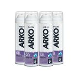 Arko Men Hassas Ciltler için Sensitive Erkek Bakım Tıraş Jeli 4x200ml