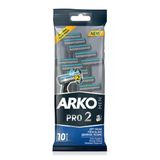 Arko Men Pro2 Çift Taraflı Tıraş Bıçağı 10'lu 10'lu