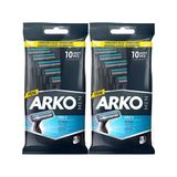 Arko Men Pro2 Tıraş Bıçağı T2 10'lu x 2 Adet