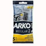 Arko Men, Regular, Çift Bıçaklı Tıraş Bıçağı - 5'Li