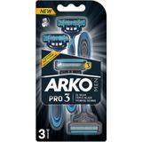 Arko Men T3 Tıraş Bıçağı 3'Lü - 1