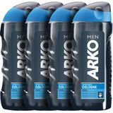 Arko Men Tıraş Kolonyası 4'lü Paket 800 ml Ferahlatıcı Koku Tıraş Sonrası Kullanım için