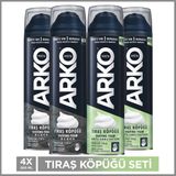Arko Men Tıraş Köpüğü Anti-Irritation & Black 4X200 ml