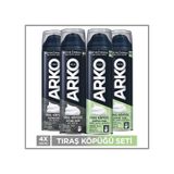 Arko Men Tıraş Köpüğü ırritation & Black 4x200 Ml