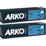 Arko Men Tıraş Kremi 100 gr X2 Cool Ferahlatıcı Özellikli Tıraş Deneyimi