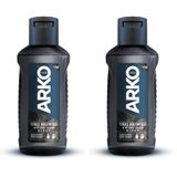 ARKO MEN Tıraş Sonrası Kolonya, Black, 255 Mililitre (2 paketi)