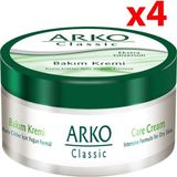 Arko Nem Klasik Bakım 4x250 ml Kavanoz Krem