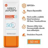 Arko Suncare Gunes Koruyucu Yuz Kremi Spf 50 Faktor 50 Ml