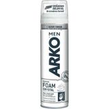 Arko Tıraş Köpüğü Crystal Hassas Ciltler İçin 200 ml Erkeklere Özel Yumuşak Formül