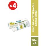 ARKO Zeytinyağlı Bakım Kremi, 20cc x 4 Adet