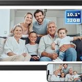 Arktronic 10.1 Inc Dijital Fotoğraf Çerçevesi 32 GB 1280x800 HD IPS - Siyah