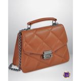 Arlin Zincir Askılı Omuz Çantası - 24 x 16 - Taba
