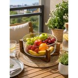 Arlina Home Kids Akasya Standlı Cam Sunumluk 2100ML - 2,1 lt
