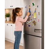 Arlina Home Kids Barbie Manyetik Kıyafet Giydirme - Çok Renkli