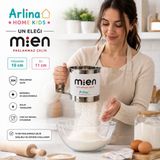 Arlina Home Kids Metal Un Eleği - 1 lt - Krom
