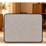 Arlisa Jakarlı Ağaç Kabuğu Streç Maxi Takım Koltuk Örtüsü (3+3+1+1)-Naturel - 180 x 240 cm - Natural