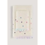 Arliva Batik Ponpon Nakışlı Havlu Ekru-Renkli 50X85