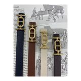 arlıva moda Moda kervan 1.5 cm doğal deri 4'lü Trend Gold Toka Kadın pantolon kemeri, elbise kemeri, ceket kemer