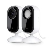 Arlo Essential İç Mekan 2K Güvenlik Kamerası (2. Nesil) - 2'li Paket - Ev Güvenliği, Bebek Monitörü, Beyaz - VMC3260