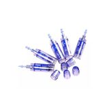 ARLOVİS 10 Adet Nano Pin Dermapen Bb Glow Serum Fondöten Orijinal Dermapen Iğne Kartuşu Mavi Soketli