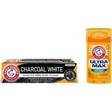 Arm & Hammer Arm&hammer White Kömür Beyazlatıcı Diş Macunu 75 ml +ULTRA Max Cool Blast Antiperspirant Stick 73 gr
