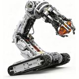 Arm Robot Kol Yapı Kiti 1468 Parça – Uzaktan Kumandalı 4 Motorlu Paletli Stem Eğitim Seti