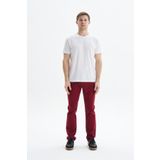 Arma Ar-ma Erkek Bordo Jean Slim Fit Dar Kesim Likralı Esnek Kot Pantolon K9ppd0521