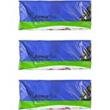 Arma Armaplus Takviyeli Kalın Baskılı Beyaz Çanta Poşet Torba - 40X50 Cm. - 50 Adetlik 3 Paket