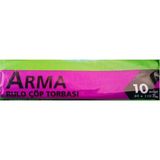 Arma Çöp Torbası Jumbo 80 x 110 cm 10'lu - Büzgüsüz