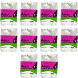 Arma Naksan Arma Şeffaf Naylon 4 Lük 28X45 Cm. Bakkaliye Poşeti Torbası - 1 Kg. - Ort. 115 Adet - 10 Paket