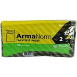 Arma Naksan Takviyeli Ince Desenli Çizgili Siyah Çanta Poşet Torba - 2 No - 26X38 Cm. - 50 Adetlik Paket
