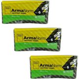 Arma Naksan Takviyeli Ince Desenli Çizgili Siyah Çanta Poşet Torba - 6 No - 60X70 Cm. - 50 Adetlik 3 Paket