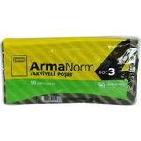 Arma Naksan Takviyeli Kalın Desenli Çizgili Siyah Çanta Poşet Torba - 3 No - 33X45 Cm. - 50 Adetlik Paket