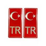 Arma Plaka Tr Kırmızı 2Li Set 551134
