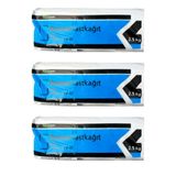 Arma Plastik Kağıt Düz Tabaka Şeffaf Poşet Naylon - 50 x 70 Cm. - 2.5 Kg.lık 3 Paket